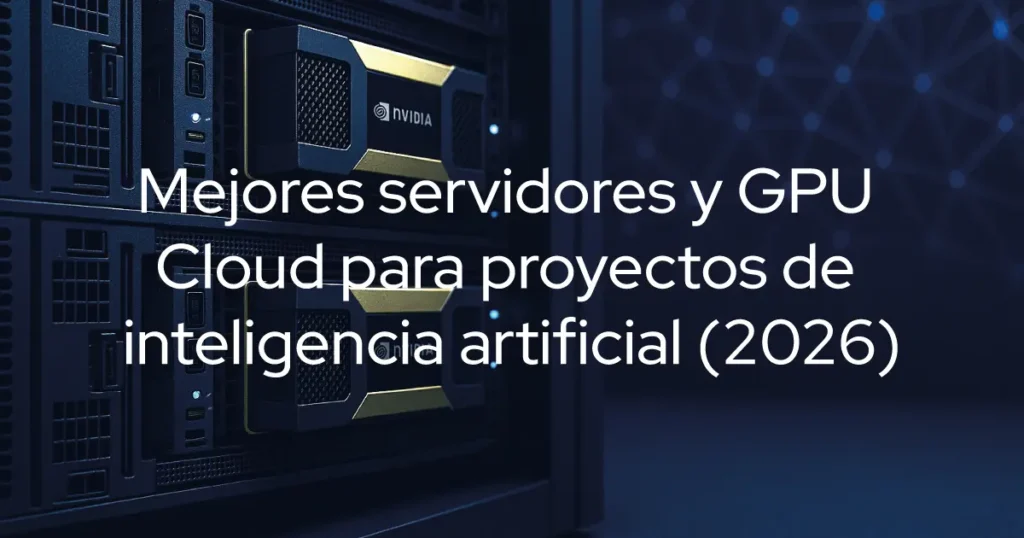 mejores servidores gpu cloud para ia